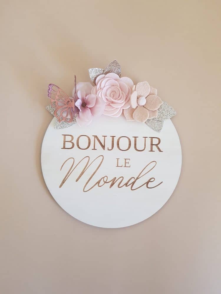 cercle fleuri naissance
