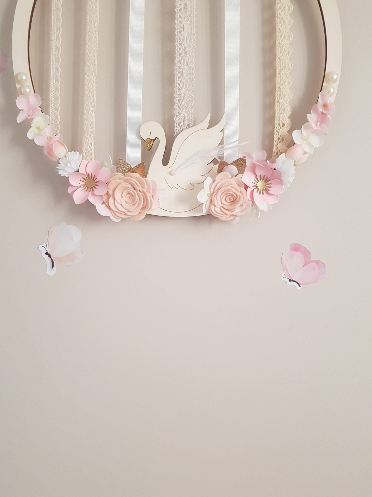 porte barrette cygne