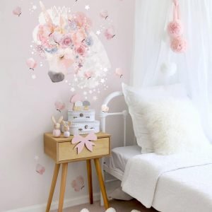 sticker mural licorne