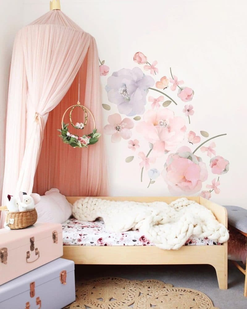 décoration chambre bébé fille