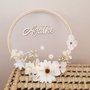 couronne de fleurs