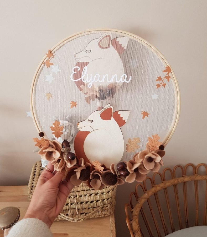 couronne renard enfant