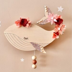boite a musique baleine bébé fille