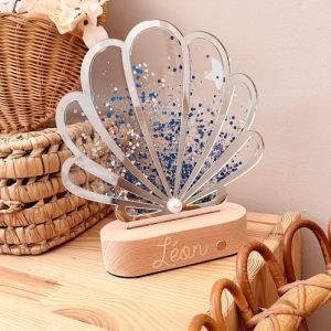 veilleuse coquillage mixte
