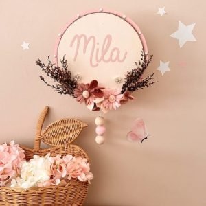 boite a musique fleurie bébé fille